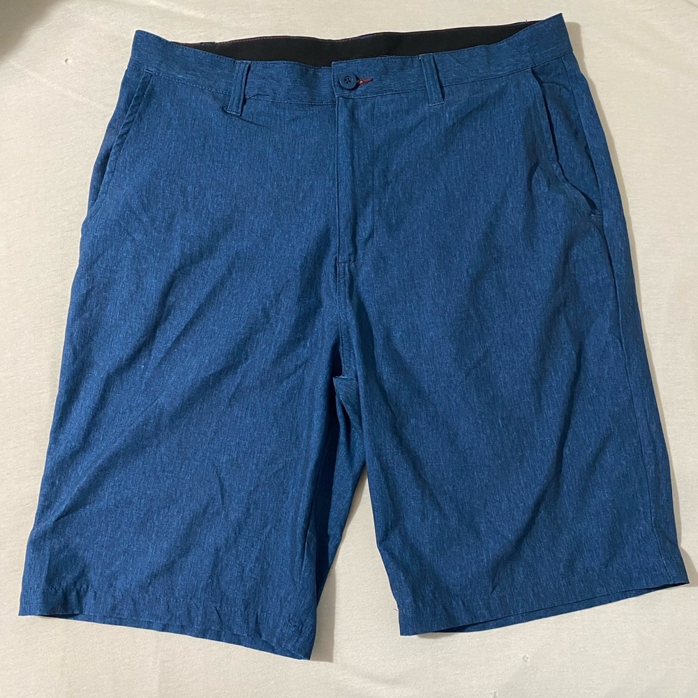 Ron Jon Men's Deep Blue Flat Front Shorts